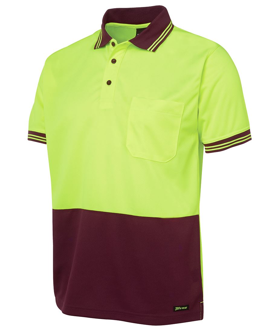 JB's Hi Vis S/S Traditional Polo